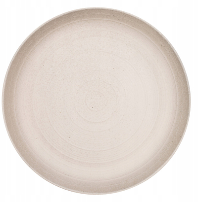 Pjatë e thellë Verlo CLAY, 23 cm, porcelan, taupe e zbehtë
