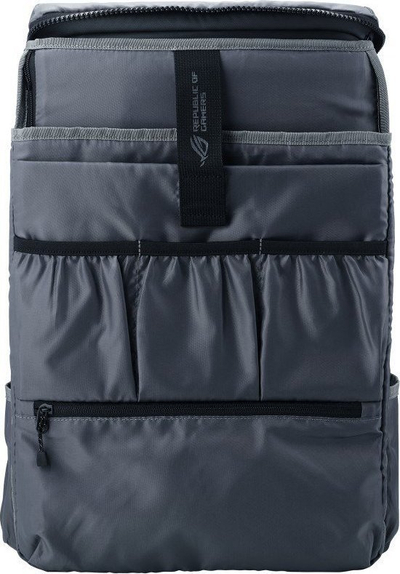 Çantë shpine Asus ROG Ranger BP2701 Cybertext, 17", e hirtë