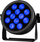Сценски рефлектор Light4Me CREE ALU PENTA PAR 12, 12x LED RGBWA, DMX, црн