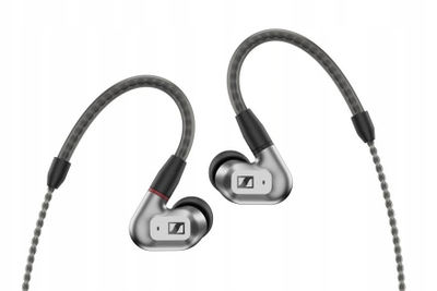 Kufje në vesh Sennheiser IE 200, dinamikë 7 mm, kabëll 3.5 mm, argjendi