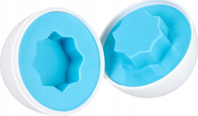 Lodër edukative BAM BAM Sorter Eggs 492750, 10 vezë, kuti e verdhë