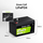 Bateri LiFePO4 Green Cell 12Ah, 12.8V, me BMS, gri
