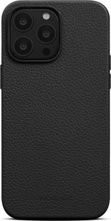 Mbulesë telefoni Woolnut Leather Case për iPhone 14 Pro Max, me MagSafe, e zezë