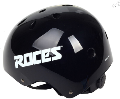 Helmetë biçiklete Roces Aggressive 300756 05, me vrima ajrimi, sistem rregullimi 3D, ngjyrë e zezë