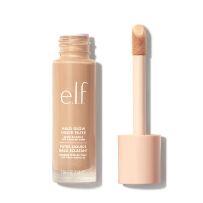 Bazë shkëlqyese për grim E.L.F. Halo Glow Liquid Filter, 3 Light/Medium, 31ml