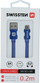 Kabllo për të dhëna Swissten USB A në micro USB, 0.2 m, 3A, tekstil, e kuqe