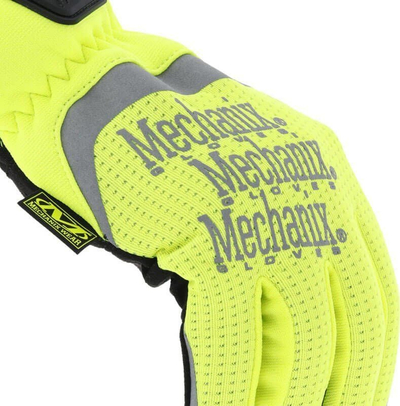 Doreza pune Mechanix Wear Hi Viz FastFit, XL, të verdha