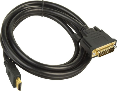 Kabllo HDMI në DVI-D Maclean MCTV-717, 2m, Full HD 1080p, i zi
