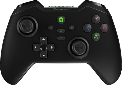 Set gamepad dhe çantë shpine Genesis MANGAN 400 NJG-2100, wireless, me Bluetooth, e zezë