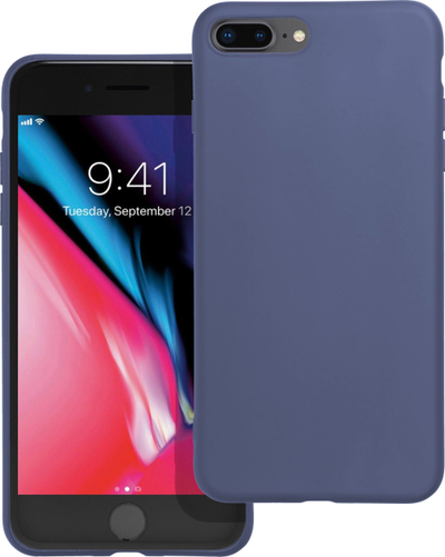 Мобилен футроло Matt Case, за iPhone 8 Plus, TPU, црна мат
