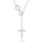 Qafore grash Brilio Silver NCL195W, e argjendtë