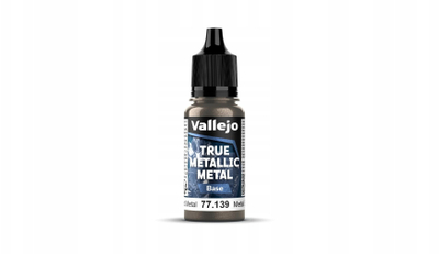 Bojë akrilike metalike Vallejo True Metallic Metal 77.139, 18 ml, Aged Metal