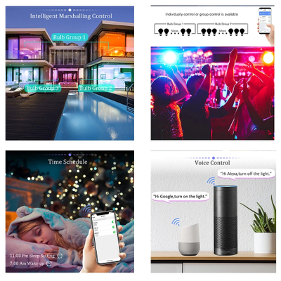 Llambë Tavani Smart Led SONIT Downlight Bulb-WIFI (9w)