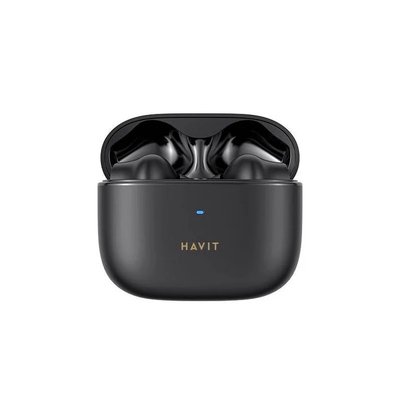Kufje wireless Havit TW958 Pro, Bluetooth 5.3, deri 40 orë, të zeza