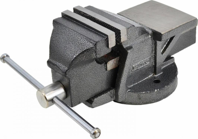 Vegë shtrënguese fikse AWTOOLS SG, 8" 200mm, për punëtori, gri