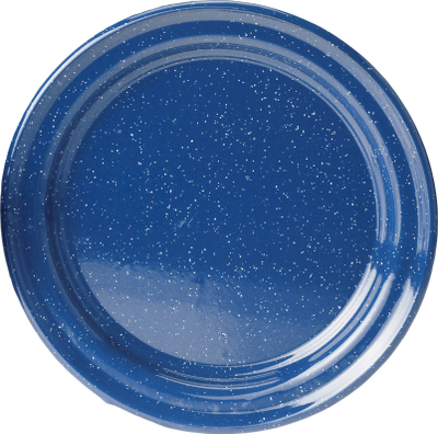 Pjatë darke GSI Enamelware, çelik i emaluar, blu