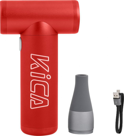 Портабилен дувач FeiyuTech KiCA JetFan, без кабел, мултифункционален, црвен