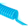 Litar sigurie për SUP Enero Safety Leash, 10 feet, spiral, blu
