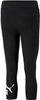 Leggins Puma ESS 3/4 Logo W, pambuk elastik, të zeza