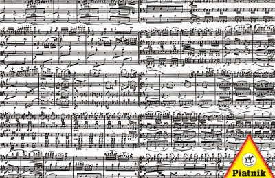 Puzzle Piatnik Musical Score, 1000 copëza, shumëngjyrësh