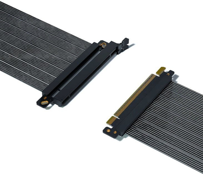 Kabllo riser PCIe 5.0 Ssupd, 320mm, drejt, e zezë