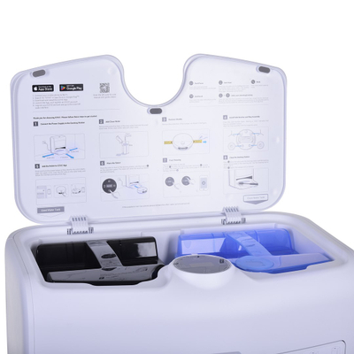 Robot pastrues Ezviz RS2, stacion dokimi automatik, navigim inteligjent, i zi