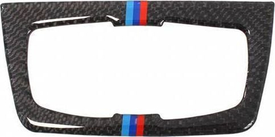 Kornizë karboni për çelës dritash MTuning, BMW F30 M2, ABS, e zezë karbon