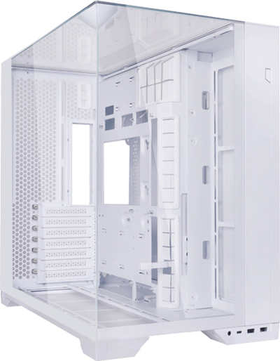 Kasa PC Lian Li O11 Vision Compact, mid tower, dy dhoma, e bardhë