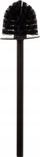 Furçë tualeti 5five Solar Power me mbajtëse cilindrike, 37 cm, blu petrol