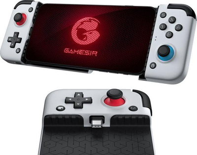 Kontroller GameSir X2 Type-C Mobile Gaming, i bardhë