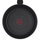 Tigan Tefal Titanium, 26 cm, shtresë jo ngjitëse, i zi