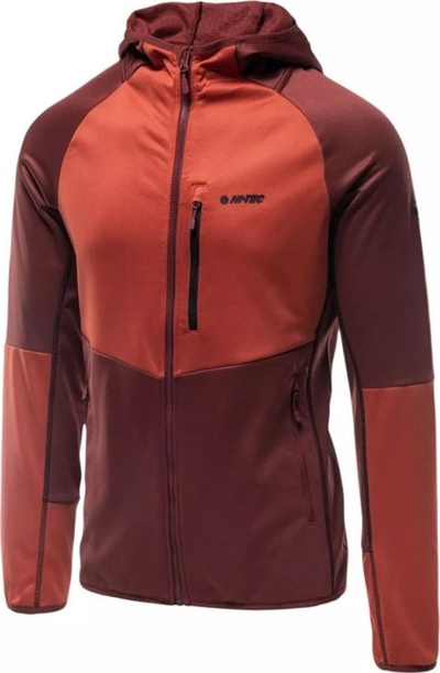 Bluzë sportive Hi-Tec Camil M, poliester 210 g m², për meshkuj, gri