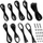 Set kabllosh PSU CableMod Cable Kit ZUAD-1026, për ASUS ROG Thor dhe Seasonic, i zi