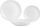 Set pjatash Dinner Plates TZ44, 18 copë, qelq i temperuar, i zi