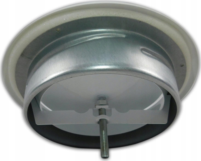 Anemostat ventilimi Awenta Metal Exhaust, Ø150 mm, metal, i bardhë