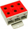 Terminal hekurudhor 3 polësh Incobex Elplast ZGX 3x50 ENE-00207, 50mm², për shinë DIN 35mm, gri