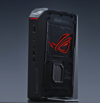 Mini PC gaming ASUS NUC 15 ROG, Core Ultra 9, RTX 5080, 32GB RAM, 2TB SSD, i zi