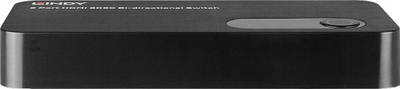 Përshtatës HDMI Lindy 2 porta, 8K 60Hz, bidirectional, i zi