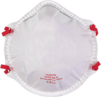 Maskë mbrojtëse respiratore Milwaukee FFP2, 20 copë, e bardhë