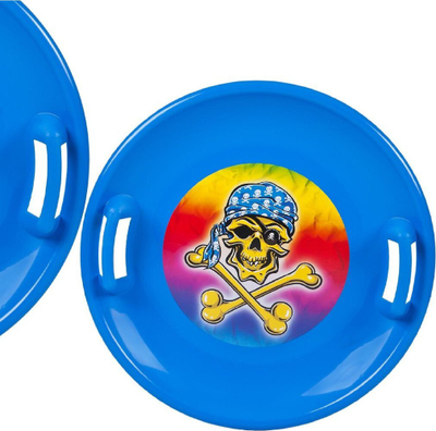 Rreth dëbore Enero SLED Sliding Saucer UFO, madhësia M, plastik, blu
