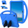 Mbështjellësi për tabletin Samsung Galaxy Tab A11+ 10.9" 2025 / A9+ 2023 FunColor me mbajtëse, i kaltër