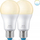 Llambë e zgjuar WiZ 8719514550070Z, LED A60, 8W me Wi‑Fi edhe Bluetooth, dritë e bardhë e ngrohtë