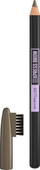 Laps për vetulla Maybelline Express Brow Shaping Pencil 04 Medium Brown, vegan, kafe mesatare