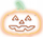 Декоративно светло за Ноќта на вештерките Forever Light Happy Pumpkin, неонско ЛЕД, 31.5x34cm, портокалово и зелено