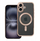 Mbulesë telefoni OEM Electro Mag Cover për iPhone 16 me MagSafe, kafe