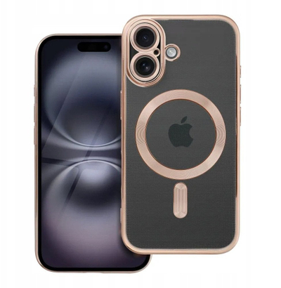 Mbulesë telefoni OEM Electro Mag Cover për iPhone 16 me MagSafe, kafe