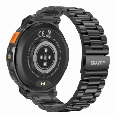 Orë e zgjuar Gravity GT23-1, thirrje dhe SMS, dritë elektrike, e zezë