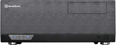 Kasë SilverStone GD09B Grandia, e zezë