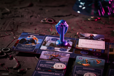 Lojë tavoline Ravensburger Marvel Villainous Infinite Power, strategjike, 12+, shumëngjyrëshe