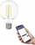 Llampë LED EGLO Connect.z G95 E27, 6W, ZigBee Smart me dritë që ulet e ngrihet, xham i tejdukshëm